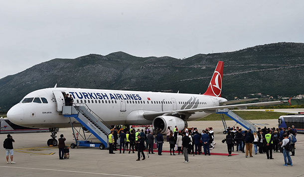 Turkish Airlines, Dubrovnik