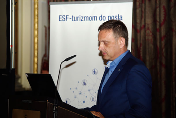 ESF - turizmom do posla; Anton Kliman