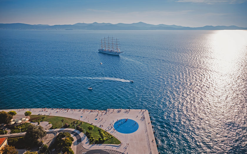 Pozdrav suncu, Zadar, foto: Darko Kešnjer