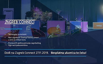 Na konferenciji Zagreb Connect upoznajte startupove budućnosti 