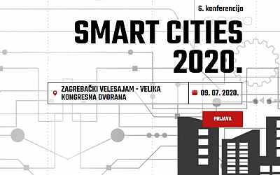 Konferencija Smart cities 2020. u srpnju u Zagrebu